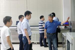 葛洲壩武漢道路材料有限公司副總經(jīng)理崔培強(qiáng)一行蒞臨高遠(yuǎn)考察交流